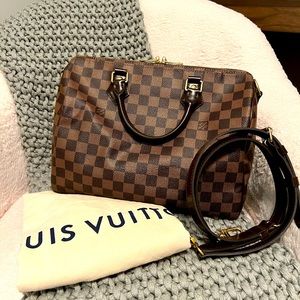 Louis Vuitton Bandouliere 30 Damier Ebene